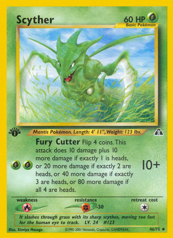 Scyther 1st ed. 46/75