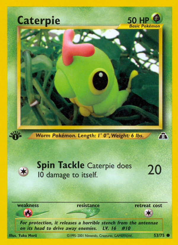 Caterpie 1st ed. 53/75