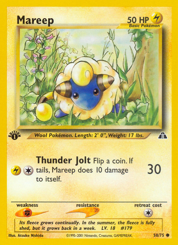 Mareep 1st ed. 58/75