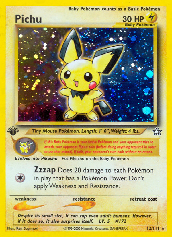 Pichu 1st ed. 12/111