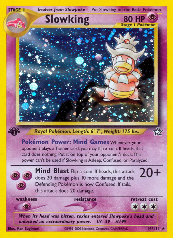 Slowking 1st ed. 14/111