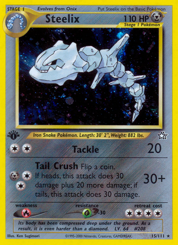 Steelix 1st ed. 15/111