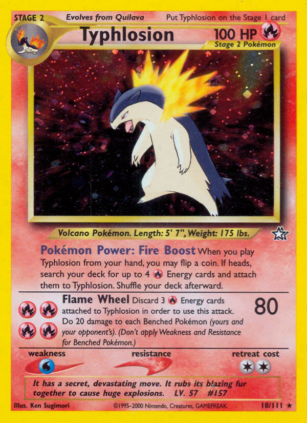 Typhlosion 18/111