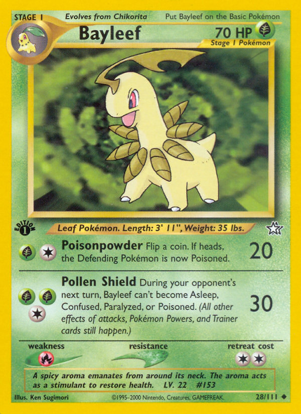 Bayleef 1st ed. 28/111