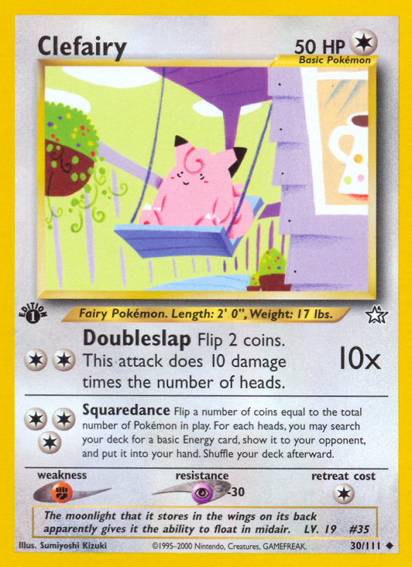 Clefairy 1st ed. 30/111