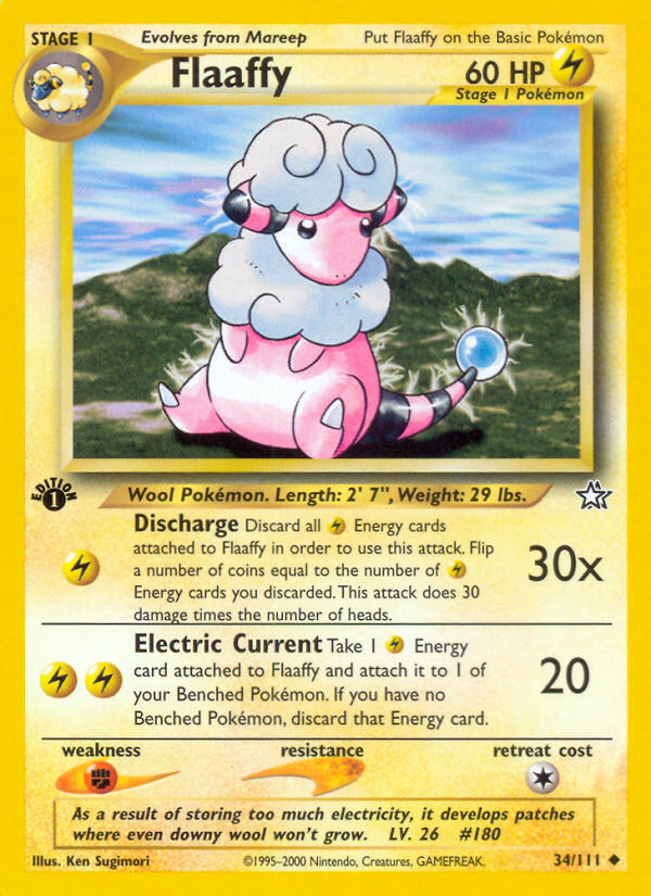 Flaaffy 1st ed. 34/111