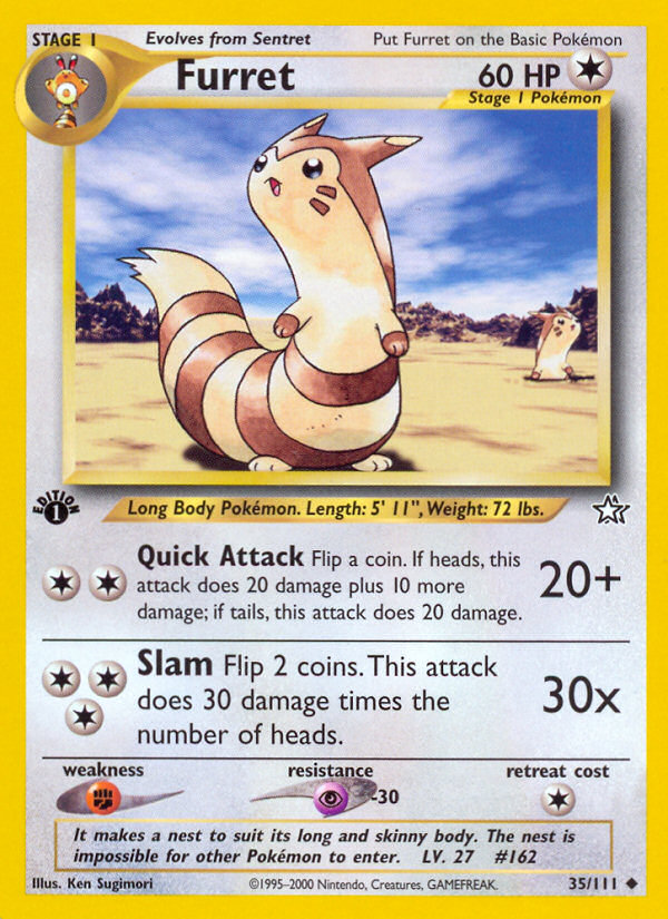 Furret 1st ed. 35/111