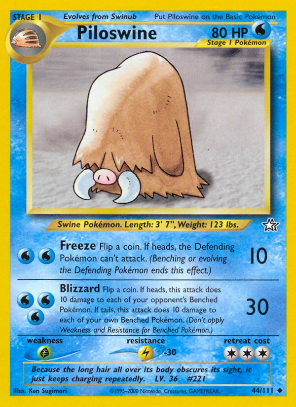 Piloswine 44/111