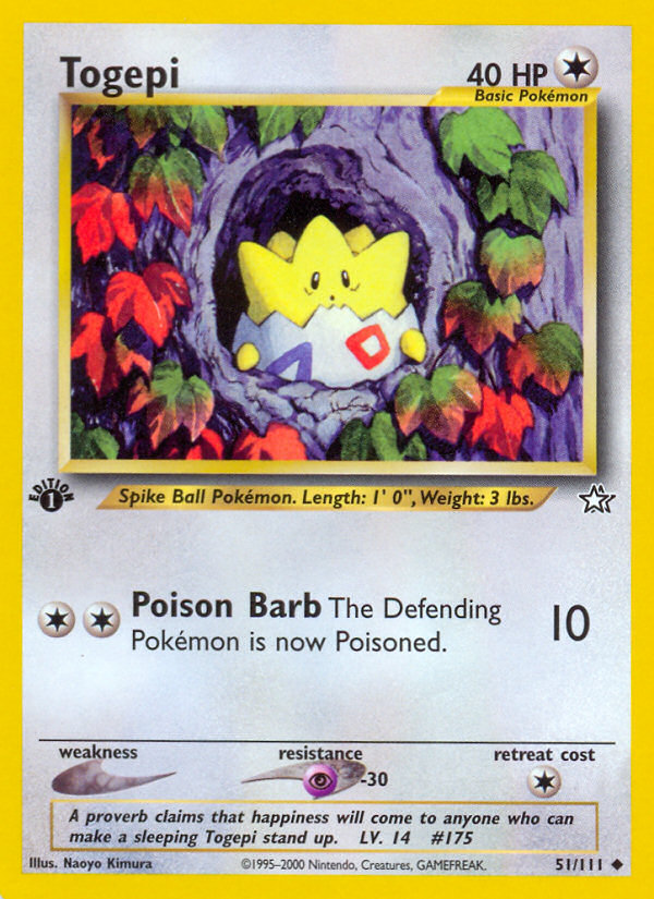 Togepi 1st ed. 51/111