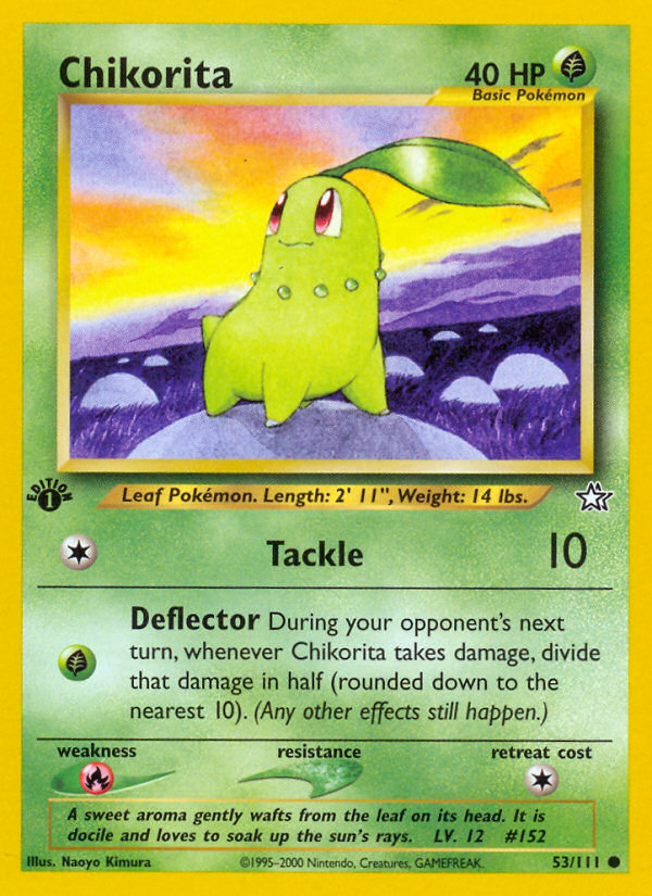 Chikorita 1st ed. 53/111