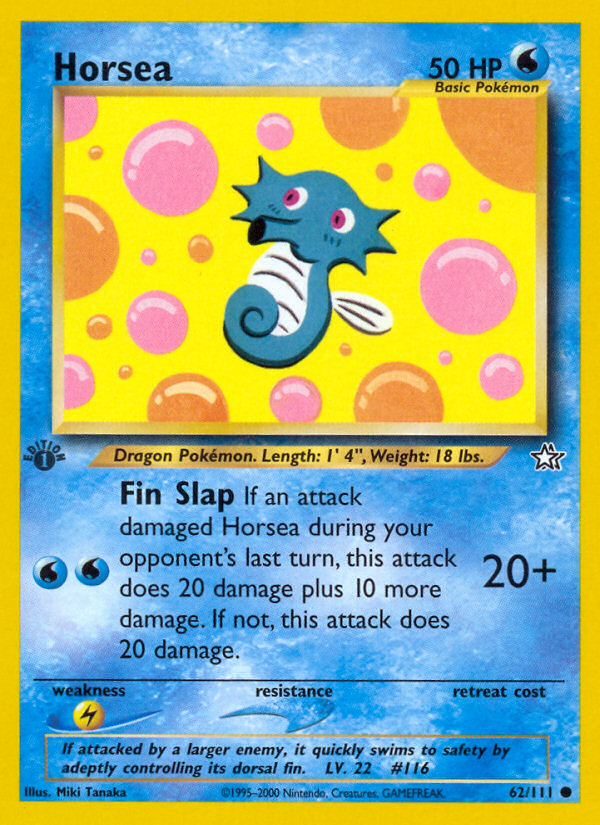 Horsea 1st ed. 62/111