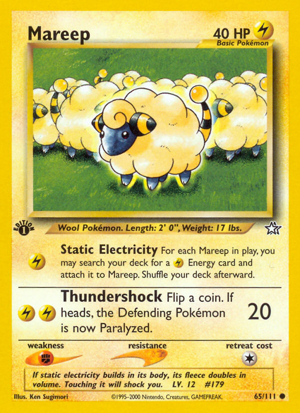 Mareep 1st ed. 65/111