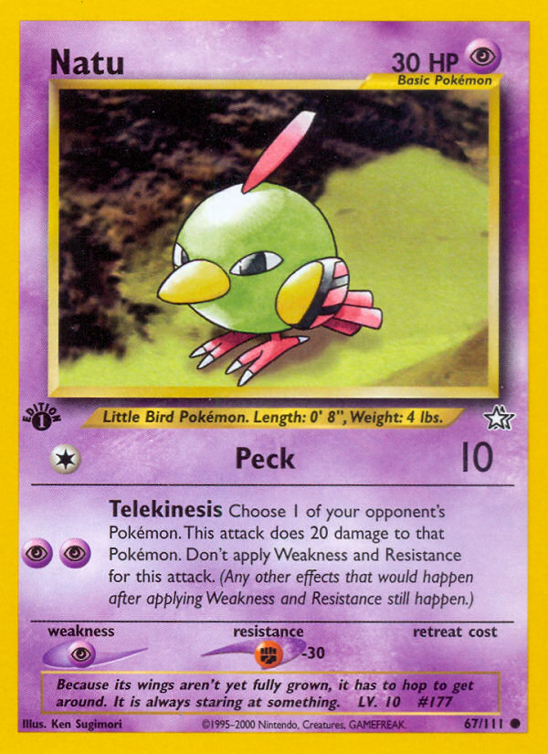 Natu 1st ed. 67/111