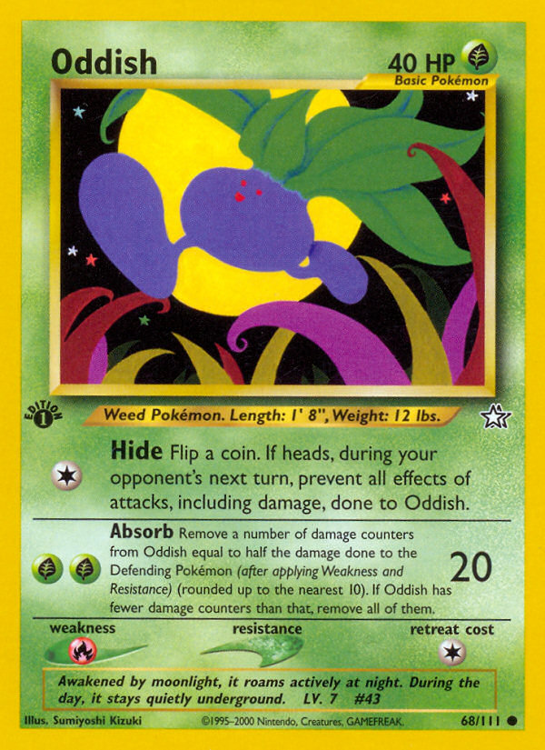 Oddish 1st ed. 68/111