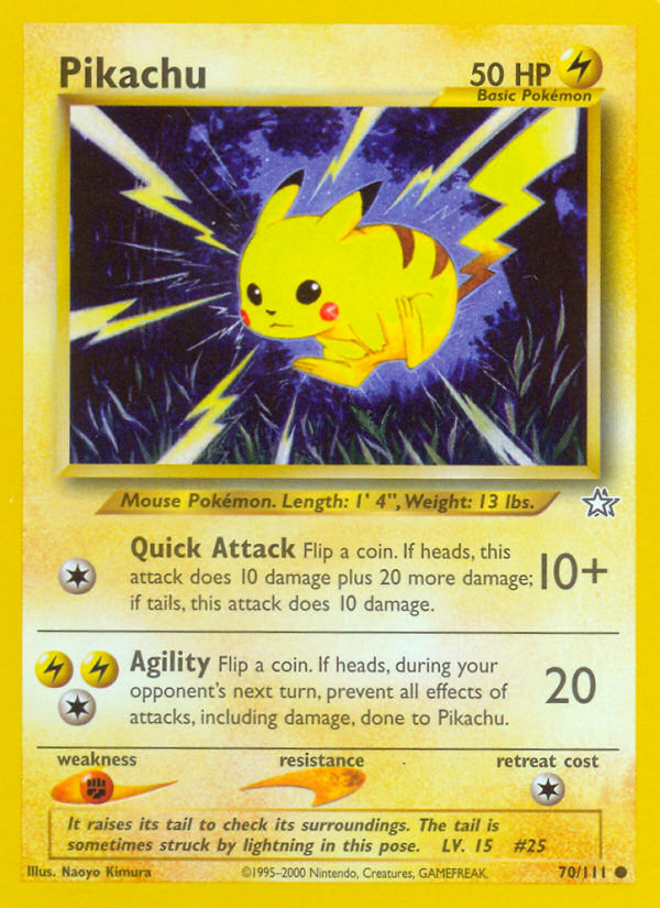 Pikachu 70/111