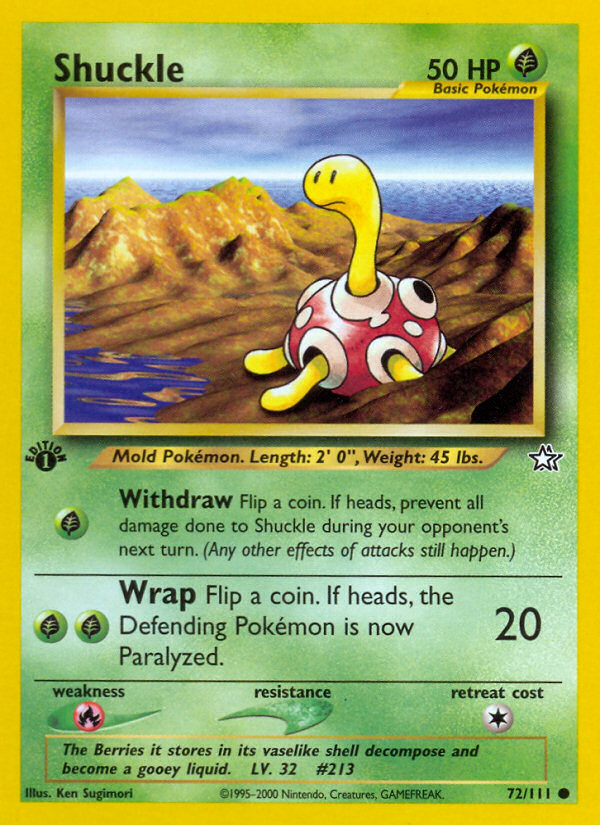 Shuckle 1st ed. 72/111