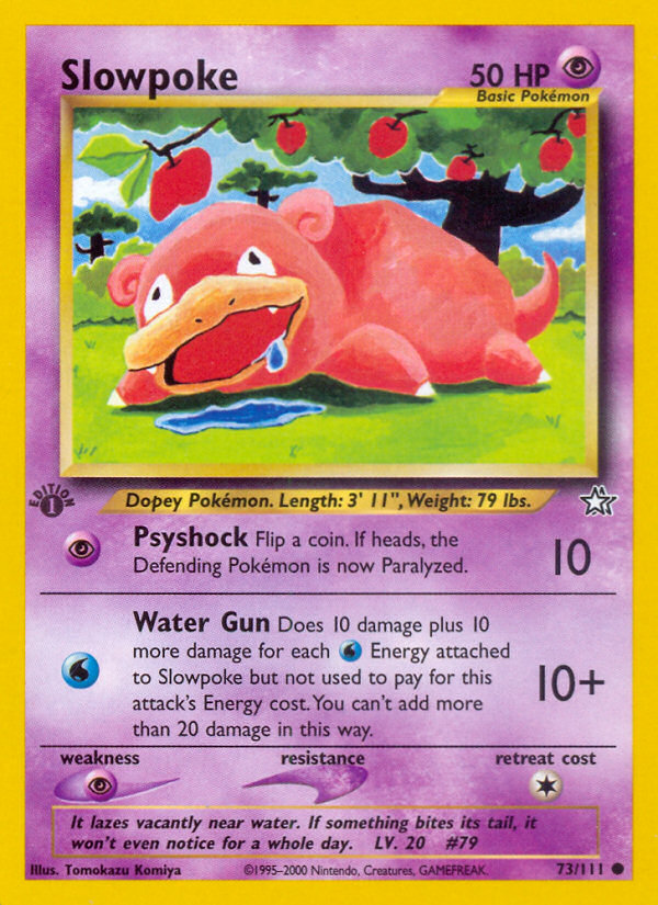 Slowpoke 1st ed. 73/111