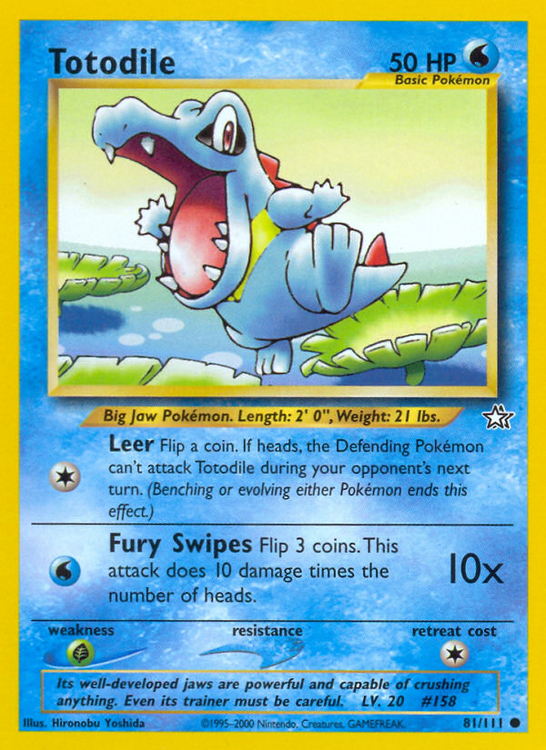 Totodile 81/111