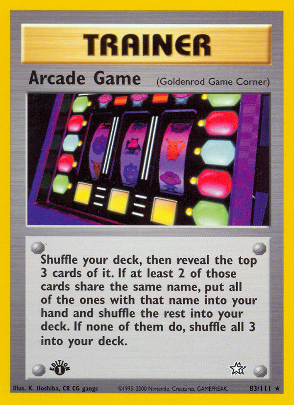 Arcade Game 1st ed. 83/111