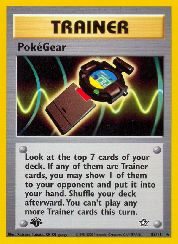 PokéGear 1st ed. 88/111