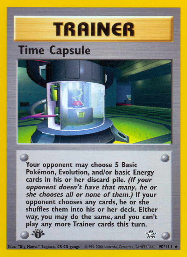 Time Capsule 1st ed. 90/111
