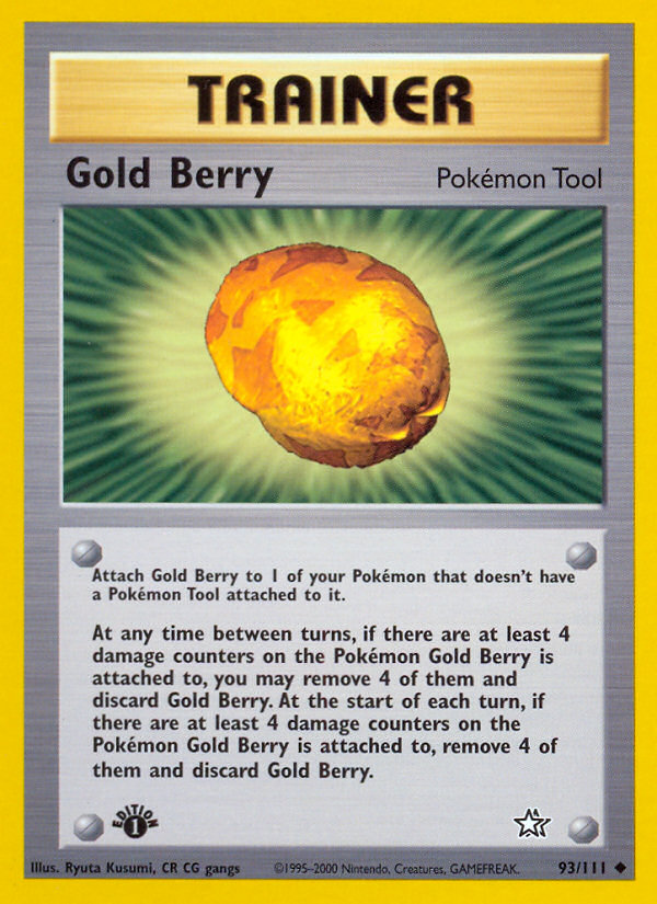Gold Berry 1st ed. 93/111