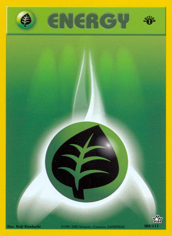 Grass Energy 1st ed. 108/111