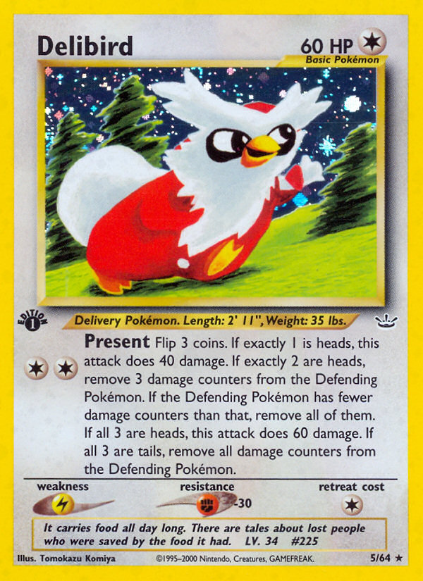 Delibird 1st ed. 5/64