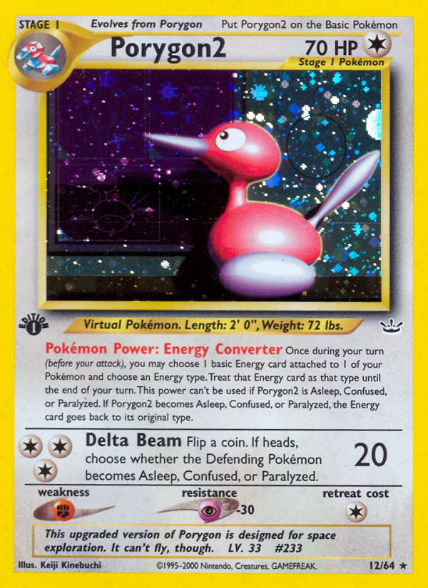 Porygon2 1st ed. 12/64