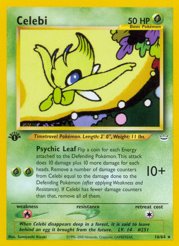 Celebi 1st ed. 16/64