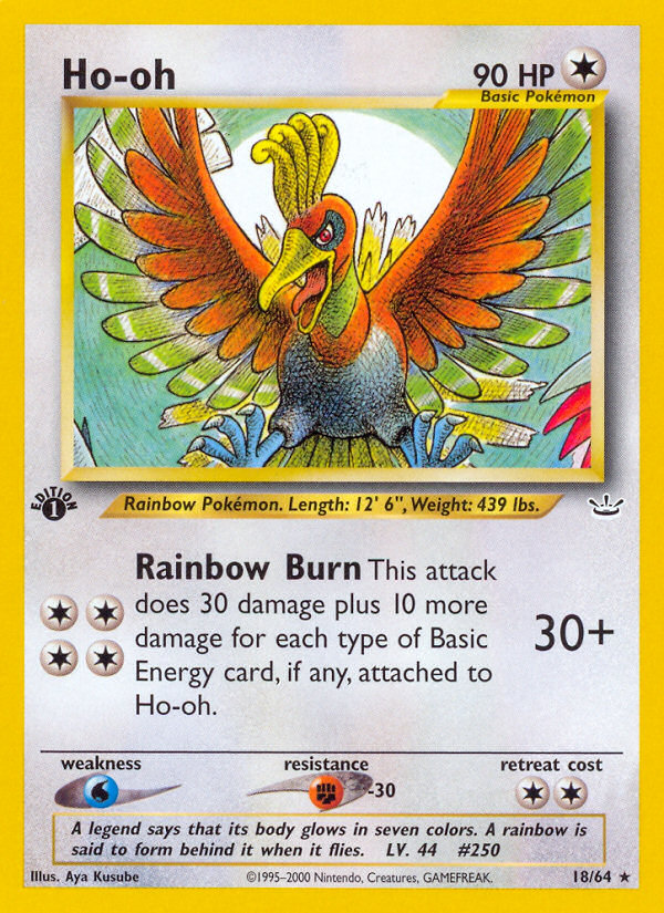 Ho-Oh 1st ed. 18/64