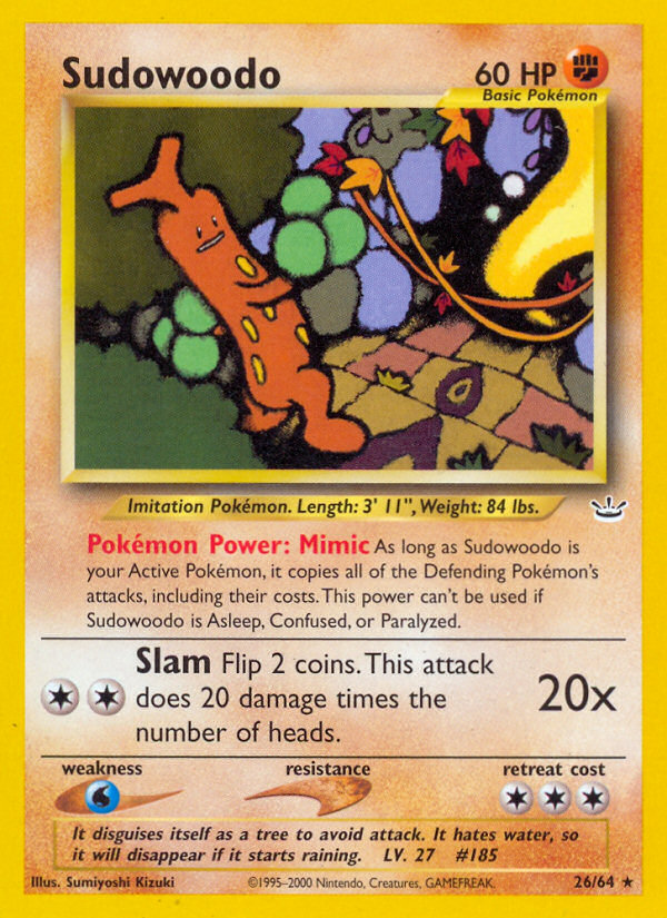 Sudowoodo 26/64