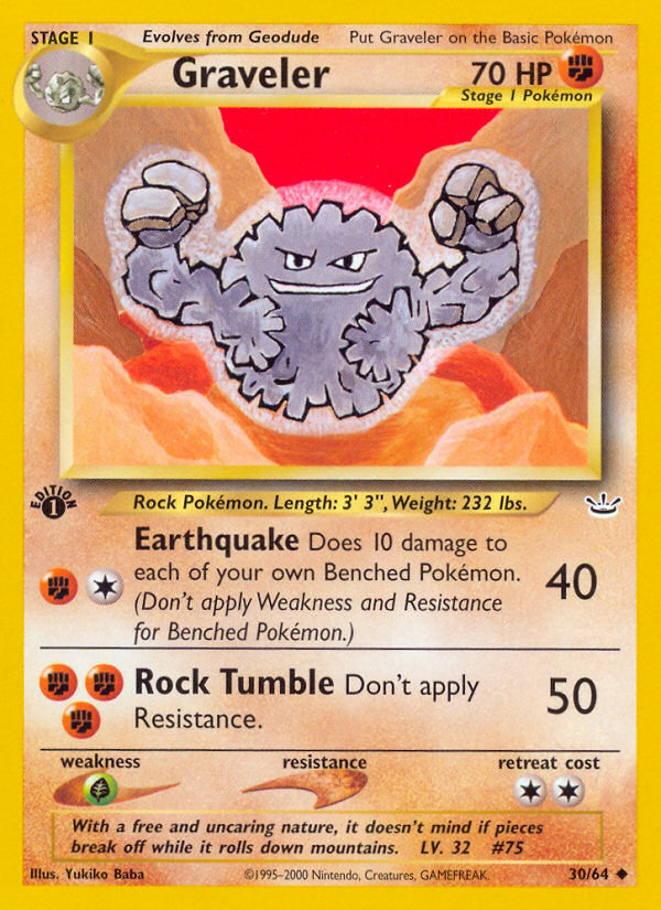 Graveler 1st ed. 30/64