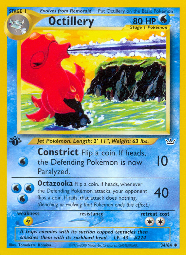 Octillery 1st ed. 34/64