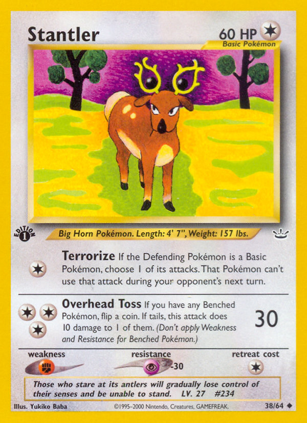 Stantler 1st ed. 38/64