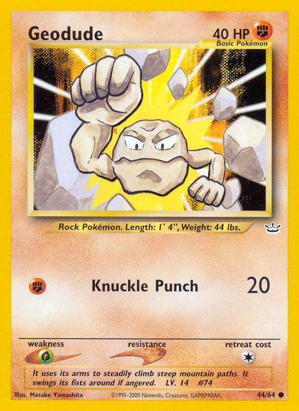 Geodude 44/64