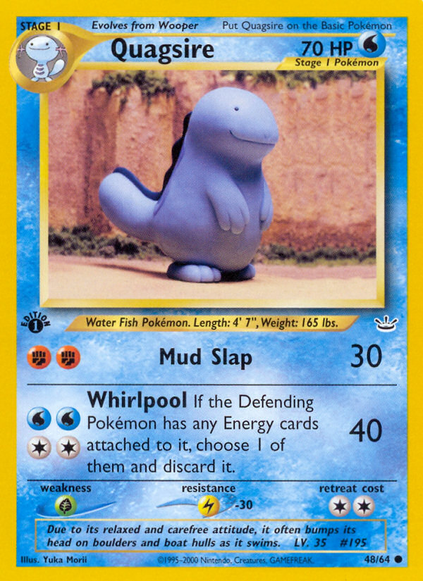 Quagsire 1st ed. 48/64