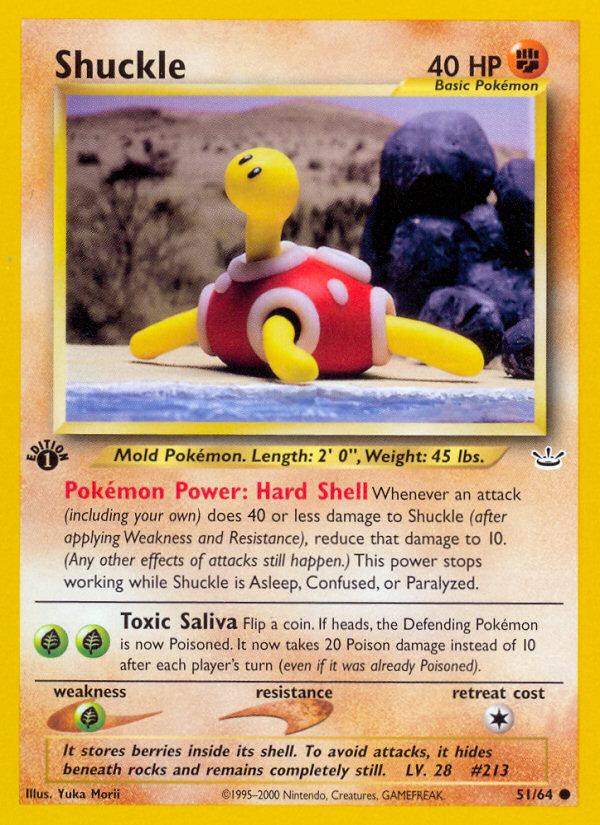 Shuckle 1st ed. 51/64