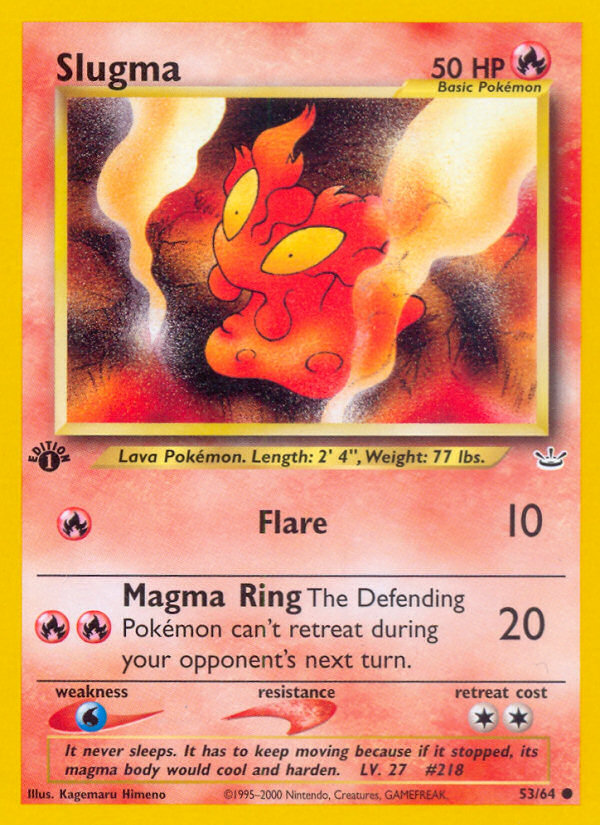 Slugma 1st ed. 53/64