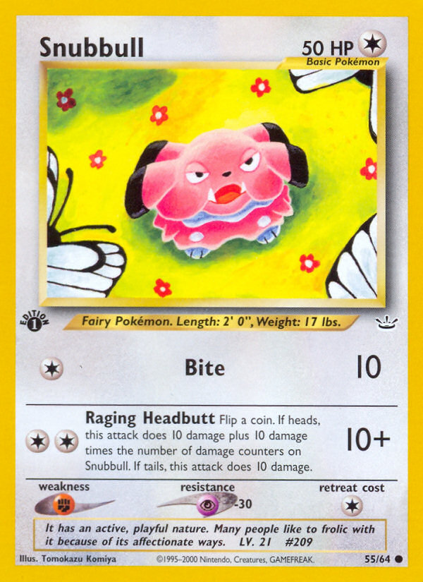Snubbull 1st ed. 55/64