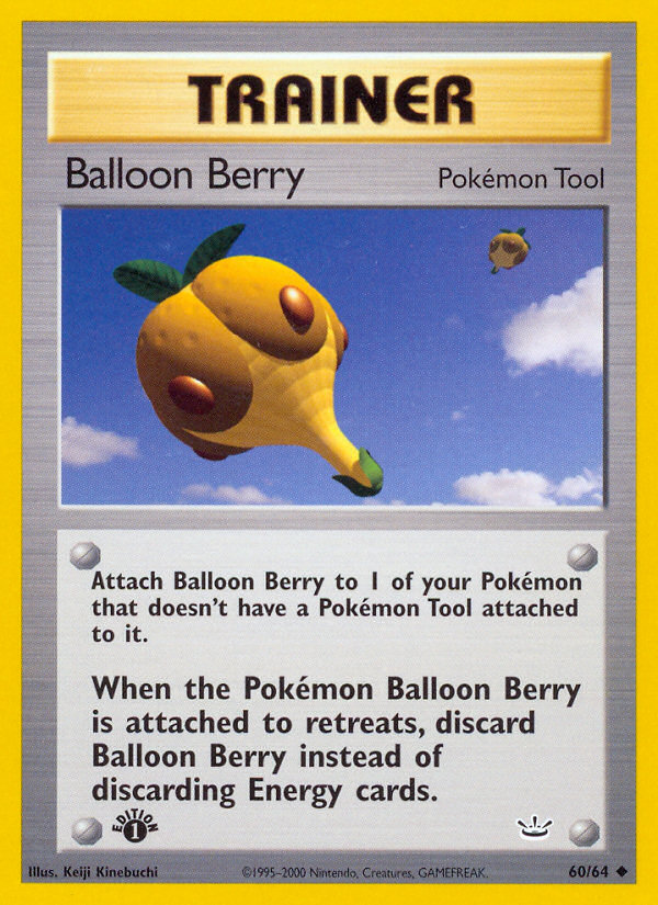 Balloon Berry 1st ed. 60/64