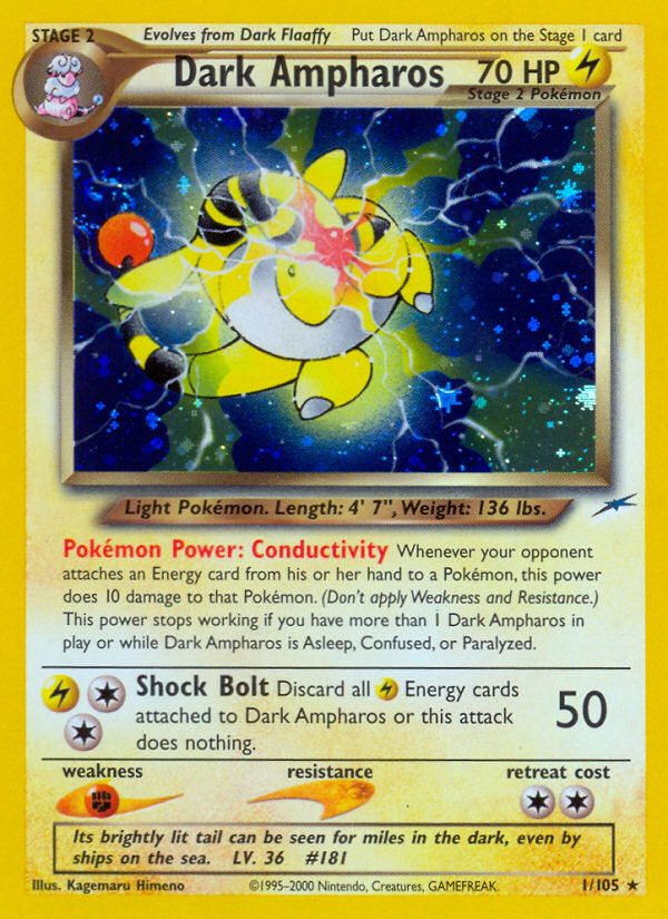 Dark Ampharos 1/105