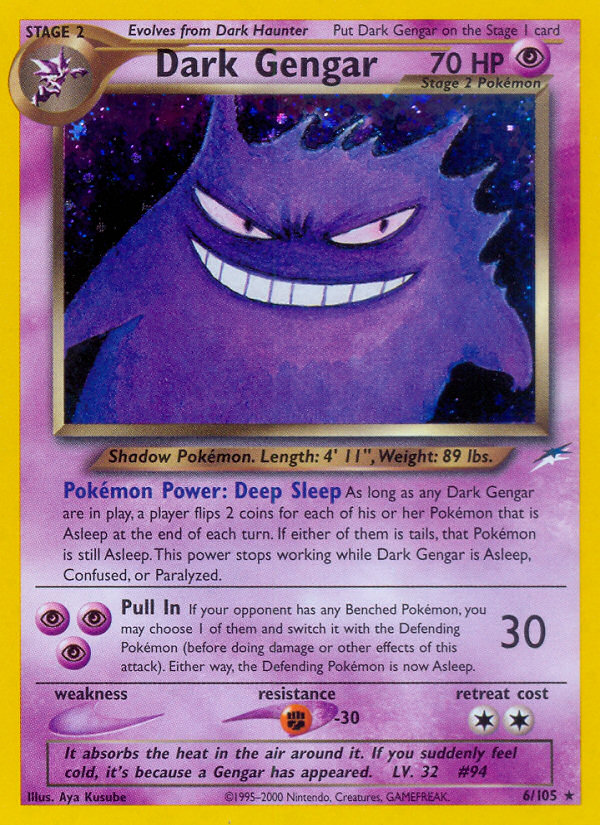 Dark Gengar 6/105