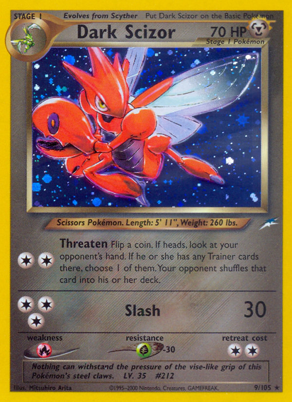 Dark Scizor 9/105