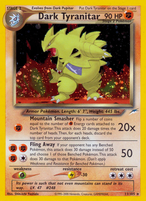 Dark Tyranitar 11/105