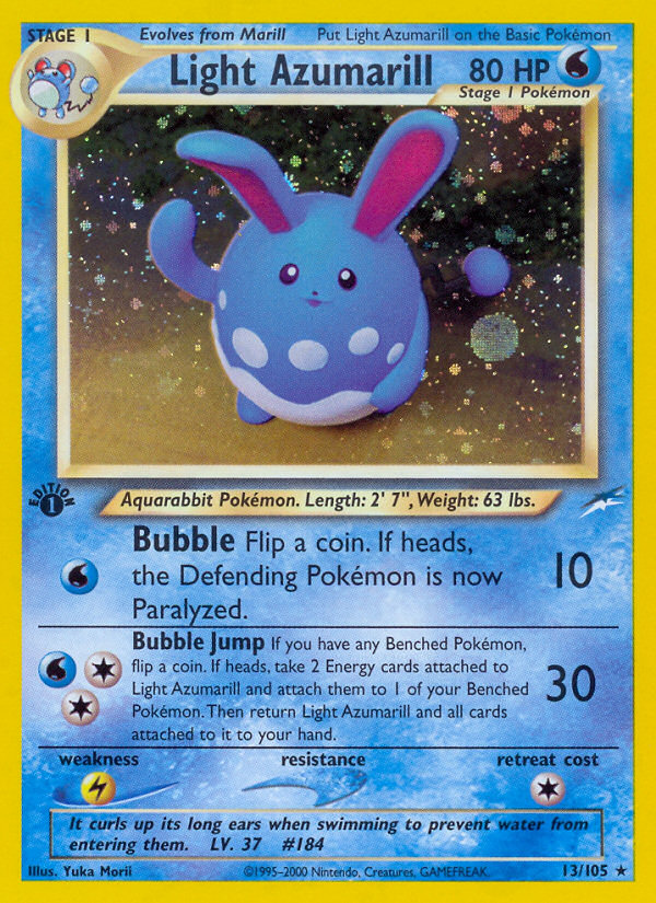 Light Azumarill 1st ed. 13/105
