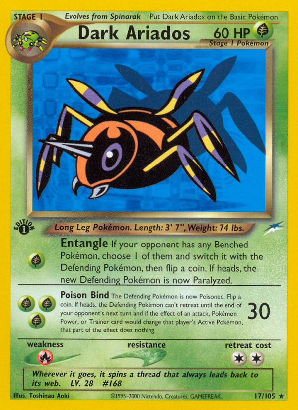 Dark Ariados 1st ed. 17/105