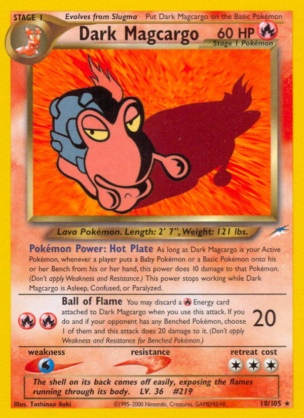 Dark Magcargo 18/105
