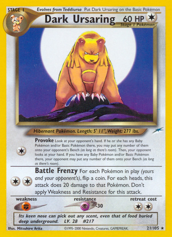 Dark Ursaring 21/105