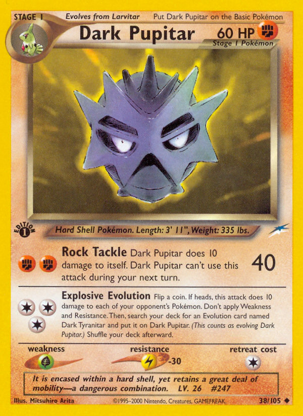 Dark Pupitar 1st ed. 38/105